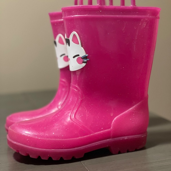 Girls cat rain boots size 11 - Picture 2 of 5